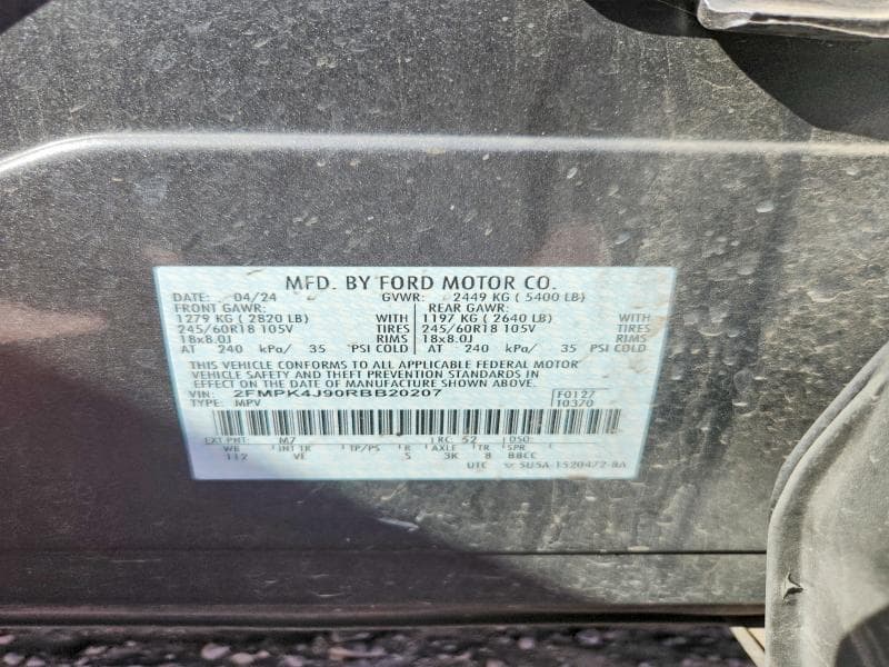2024 FORD EDGE SEL 13