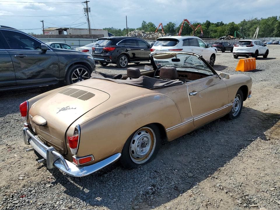 1971 VOLKSWAGEN KARMANNGHI 3