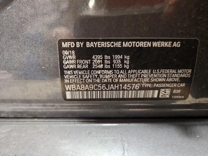 2018 BMW 320 I 13
