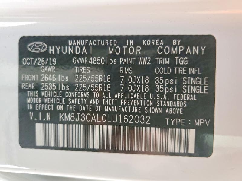 2020 HYUNDAI TUCSON SEL 14