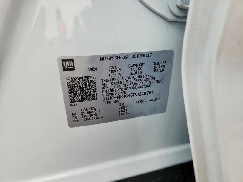 2024 GMC ACADIA UPLEVEL 12