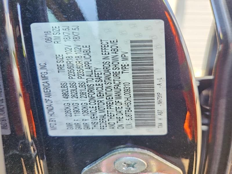 2017 ACURA RDX TECHNOLOGY 13
