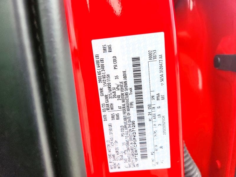 2023 FORD F150 SUPERCREW 12