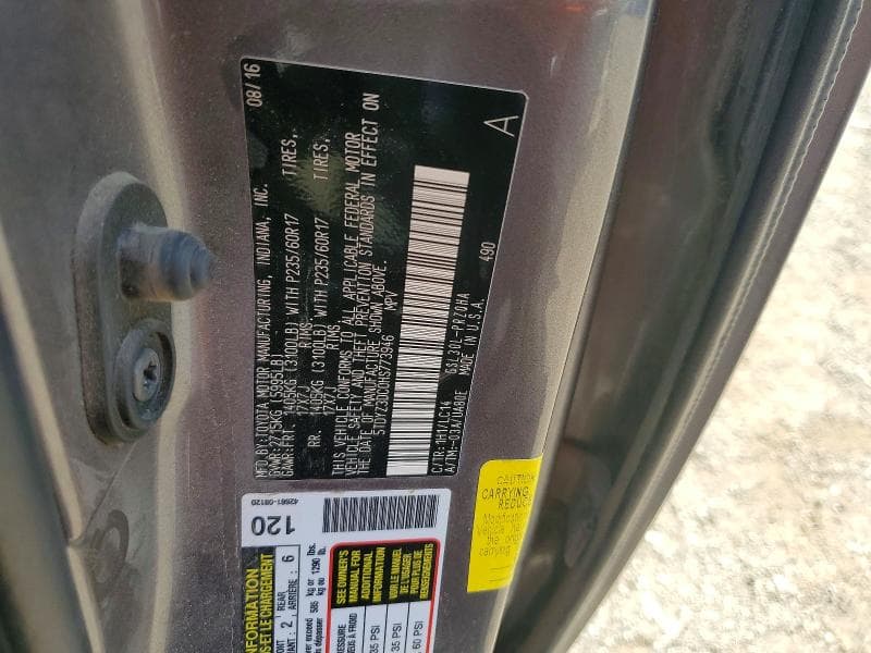2017 TOYOTA SIENNA XLE PREMIUM 8-PASSENGER 13