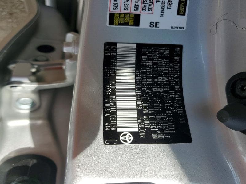 2026 TOYOTA COROLLA LE 12