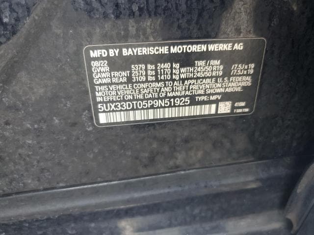 2023 BMW X4 XDRIVE30I 13