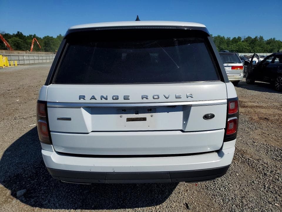 2018 LAND ROVER RANGE ROVER SUPERCHARGED 6