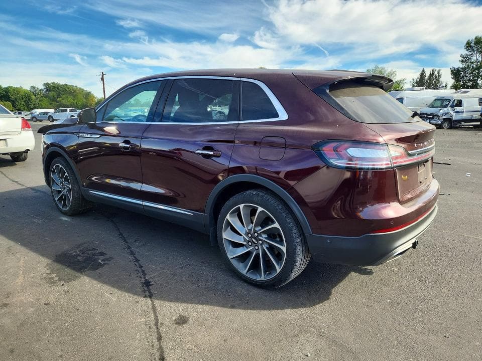 2019 LINCOLN NAUTILUS RESERVE 2