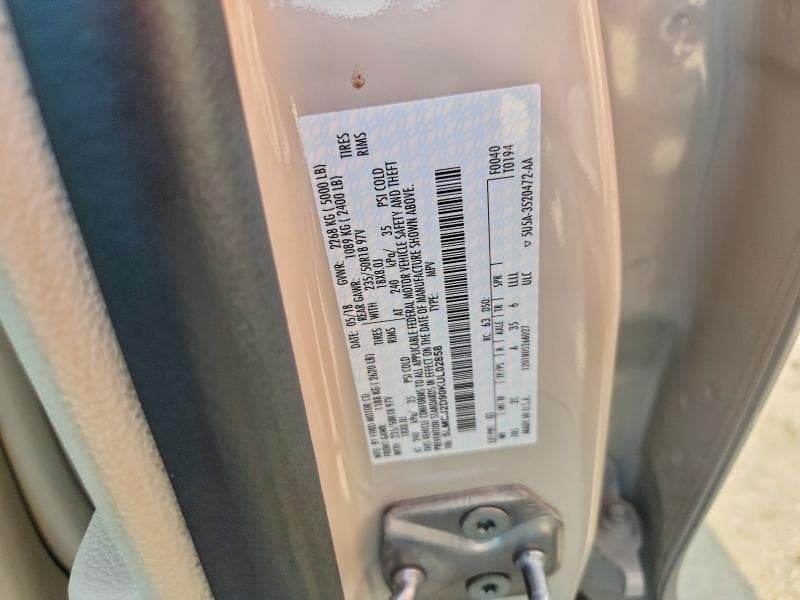 2019 LINCOLN MKC SELECT 13