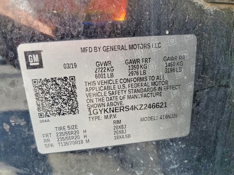 2019 CADILLAC XT5 PREMIUM LUXURY 13