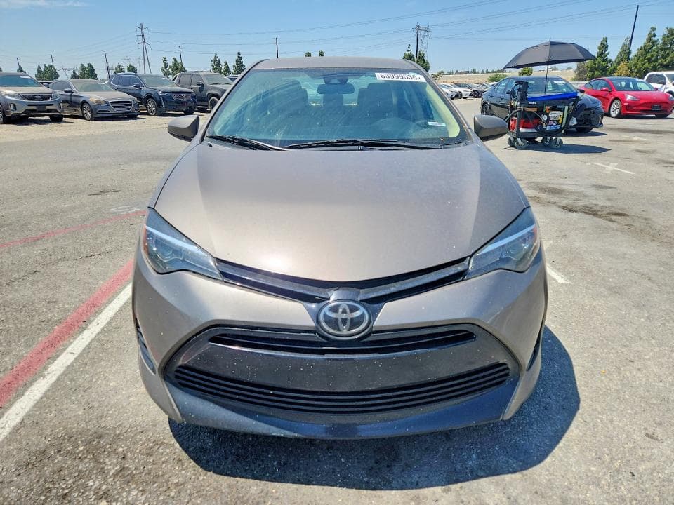 2018 TOYOTA COROLLA LE 5
