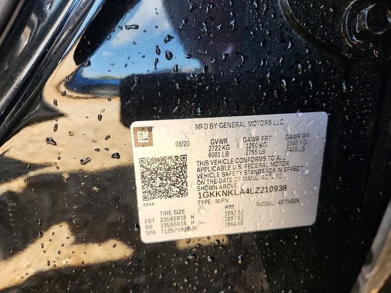 2020 GMC ACADIA SLE 14