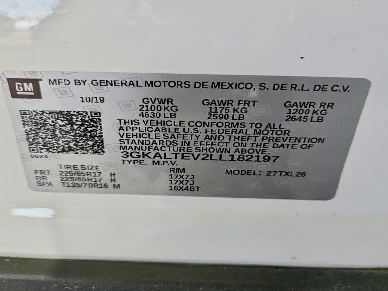 2020 GMC TERRAIN SLE 14