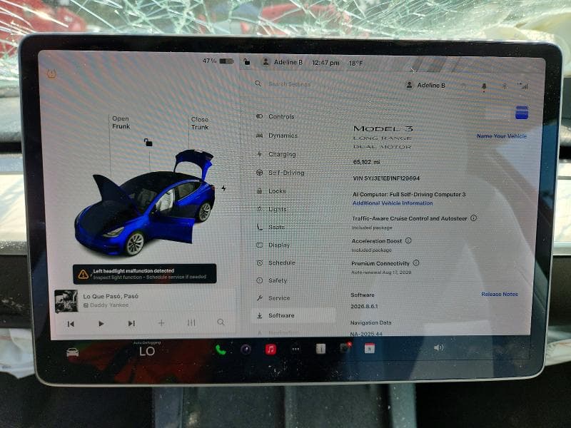 2022 TESLA MODEL 3 9