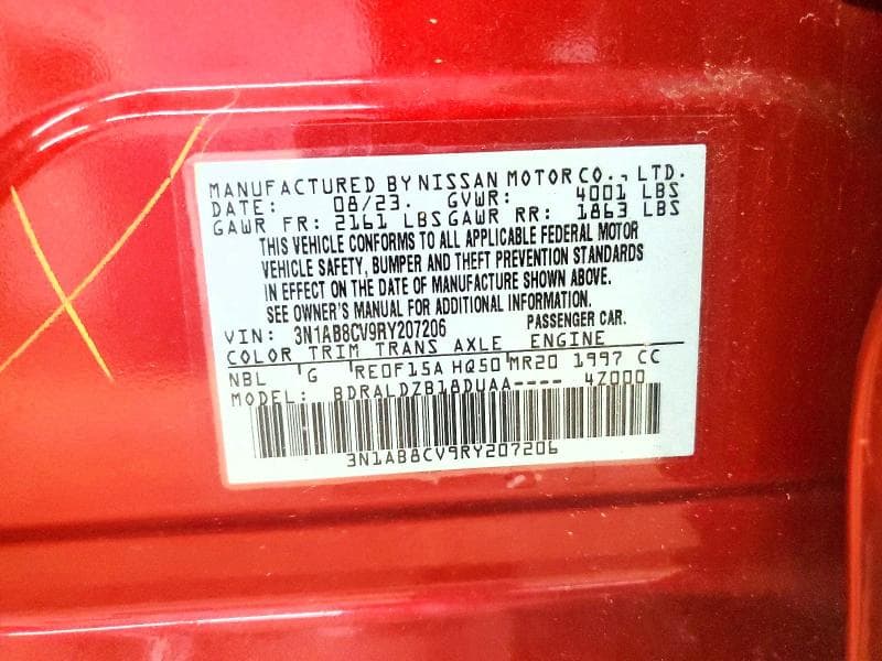 2024 NISSAN SENTRA SV 12