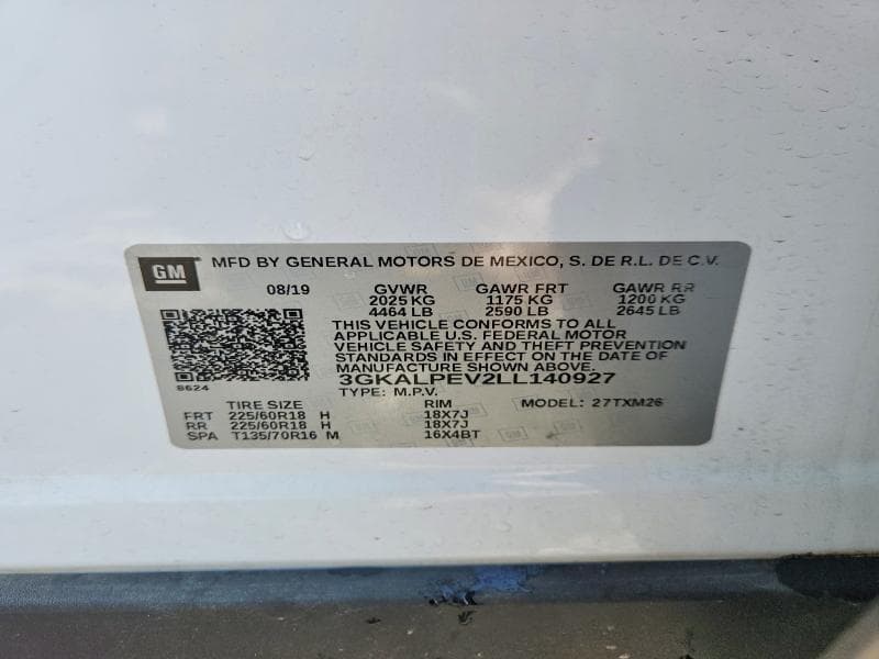 2020 GMC TERRAIN SLT 13