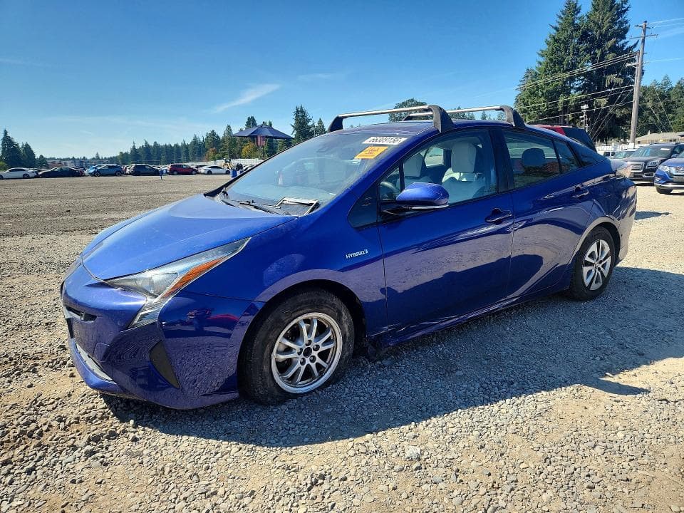 2017 TOYOTA PRIUS FOUR