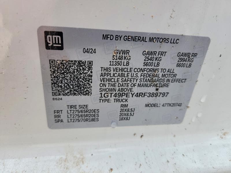 2024 GMC SIERRA K2500 AT4 12
