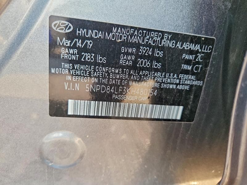 2019 HYUNDAI ELANTRA VALUE EDITION 13