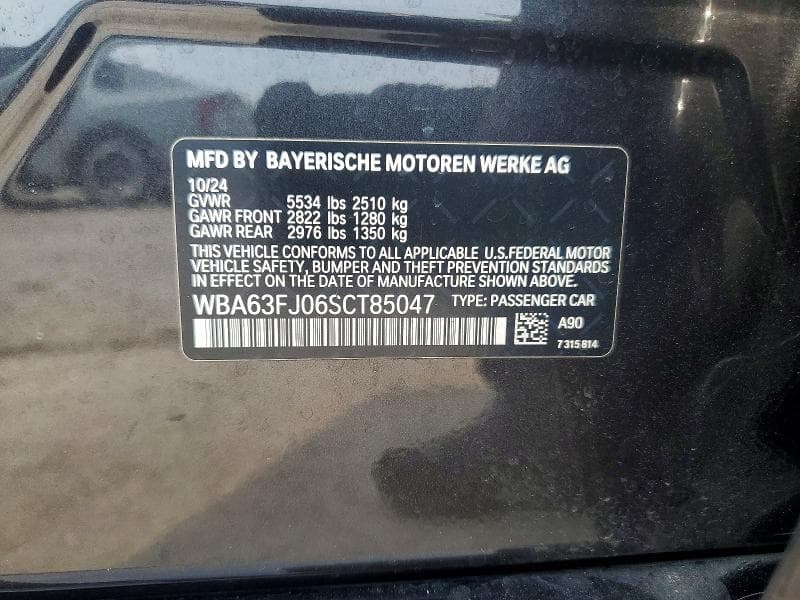 2025 BMW 540 XI 12