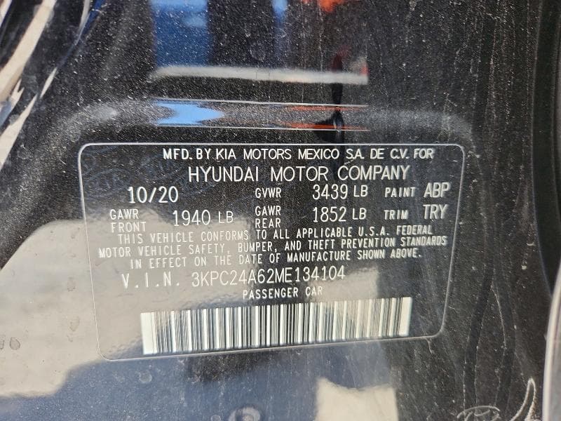2021 HYUNDAI ACCENT SE 13