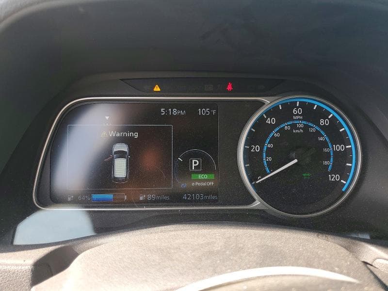 2019 NISSAN LEAF SL 9