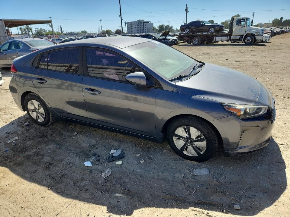 2017 HYUNDAI IONIQ BLUE 4