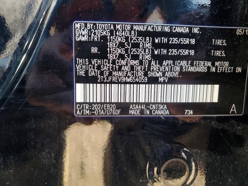 2017 TOYOTA RAV4 SE 13
