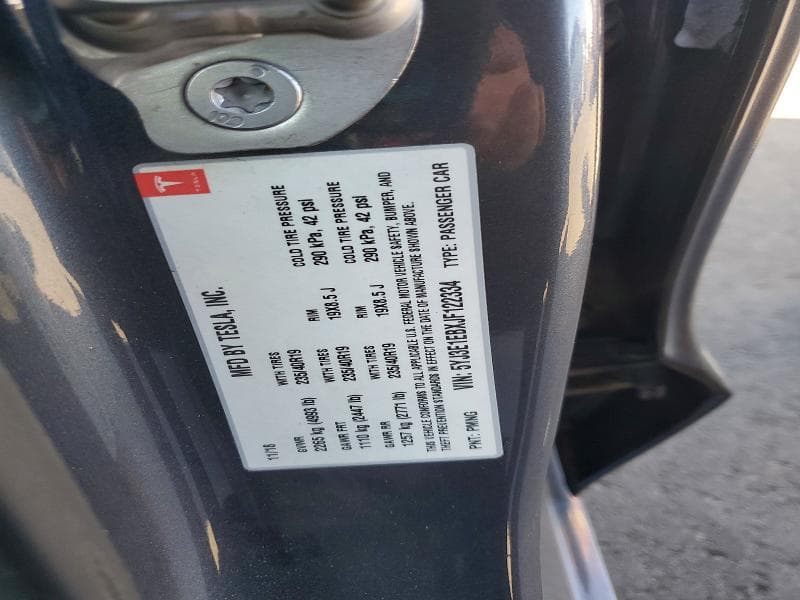 2018 TESLA MODEL 3 13