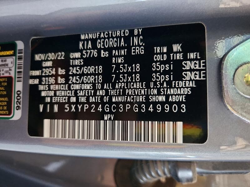 2023 KIA TELLURIDE LX 13
