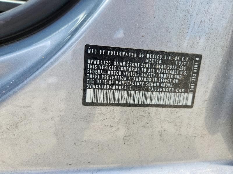 2021 VOLKSWAGEN JETTA S 12
