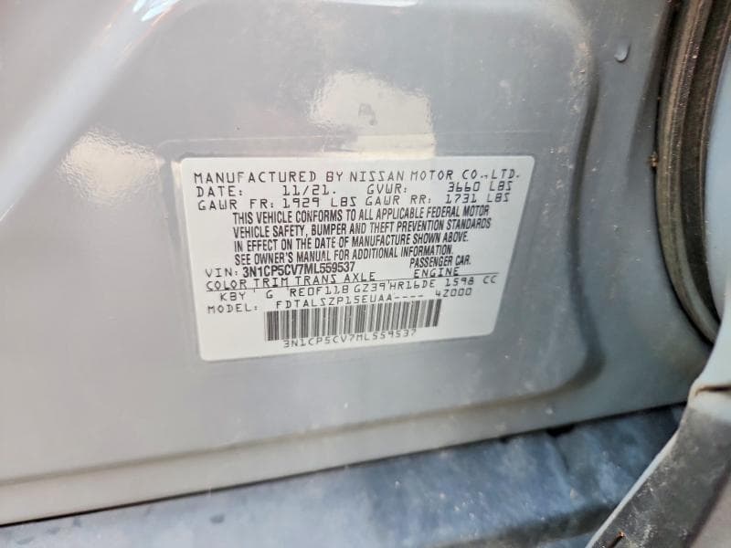 2021 NISSAN KICKS SV 12