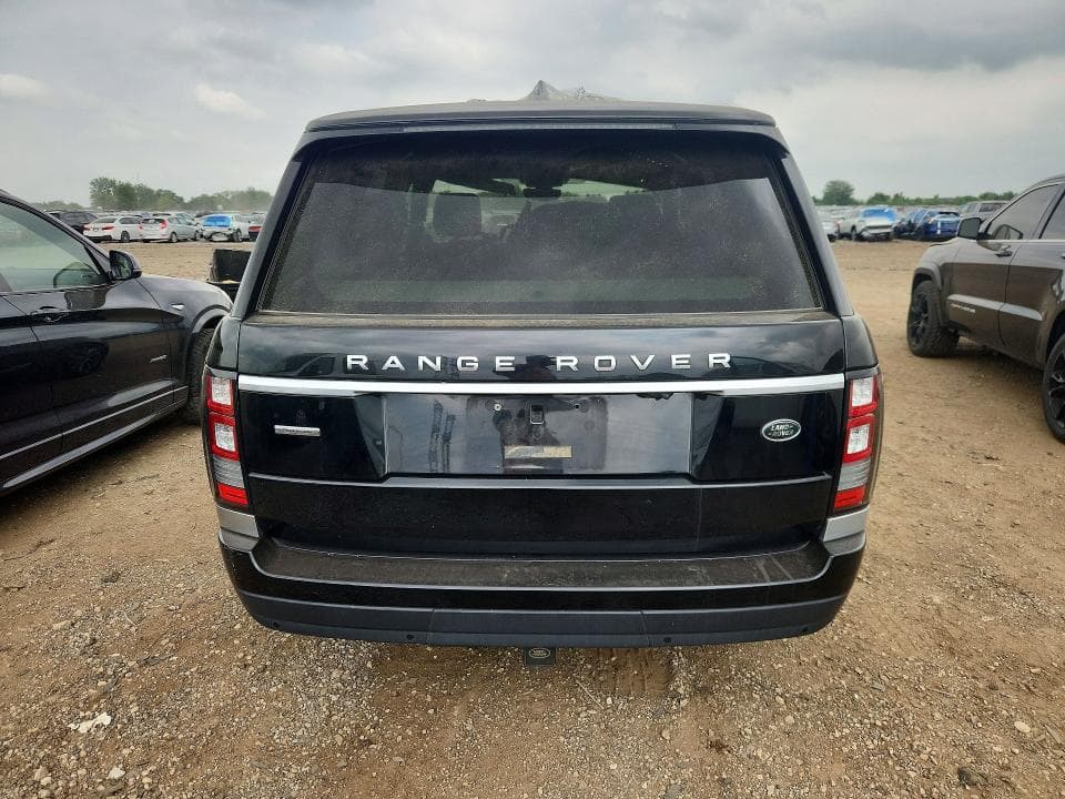 2017 LAND ROVER RANGE ROVER SUPERCHARGED 6