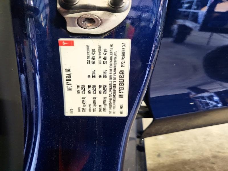2018 TESLA MODEL 3 13