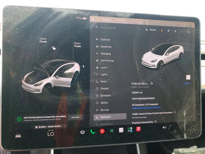 2018 TESLA MODEL 3 9