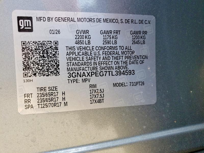 2026 CHEVROLET EQUINOX LT 14