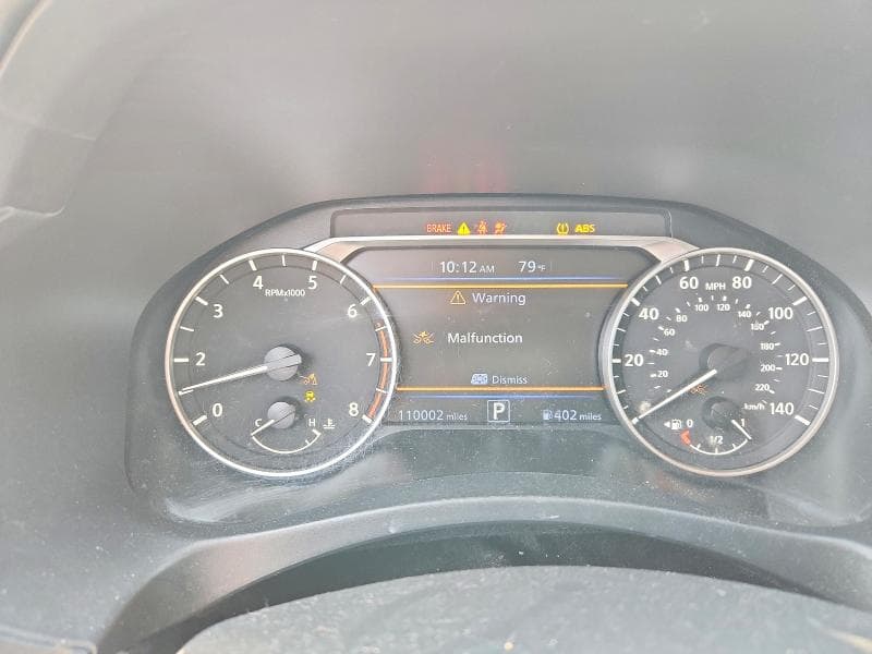 2020 NISSAN ALTIMA SR 9