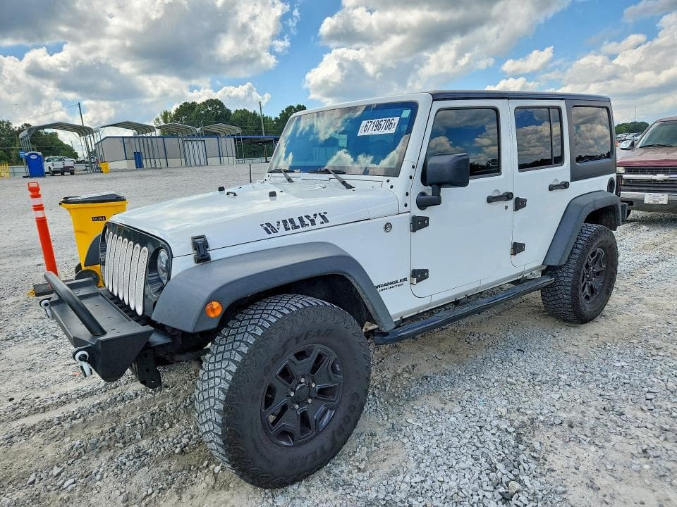 2017 JEEP WRANGLER UNLIMITED SPORT - 1