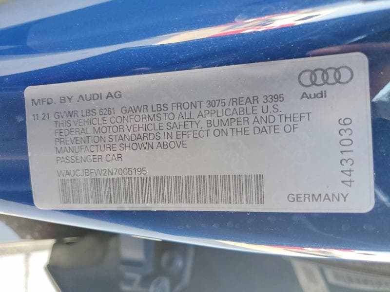 2022 AUDI E-TRON 12