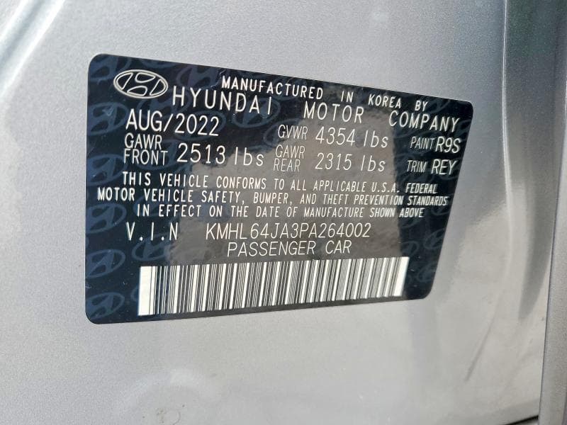 2023 HYUNDAI SONATA SEL 12