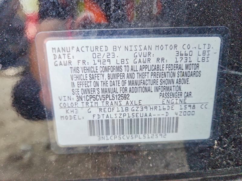 2023 NISSAN KICKS SV 13