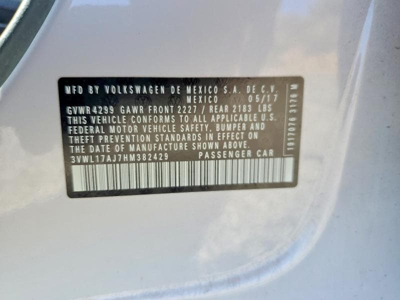 2017 VOLKSWAGEN JETTA SEL 13