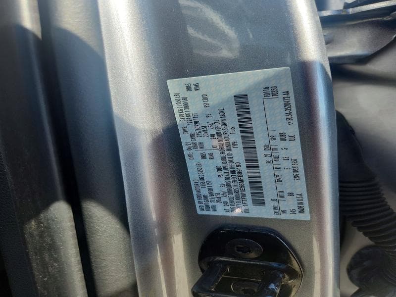2021 FORD F150 SUPERCREW 12