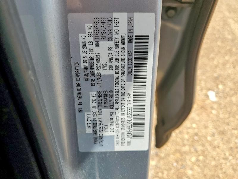 2017 MAZDA CX-5 SPORT 13