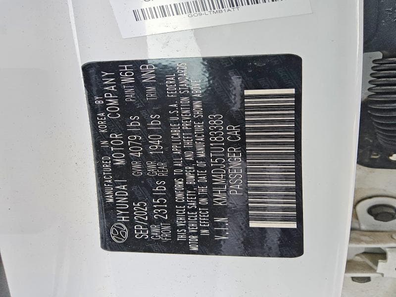 2026 HYUNDAI ELANTRA HYBRID BLUE 12