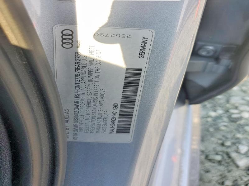 2017 AUDI A6 PRESTIGE 12