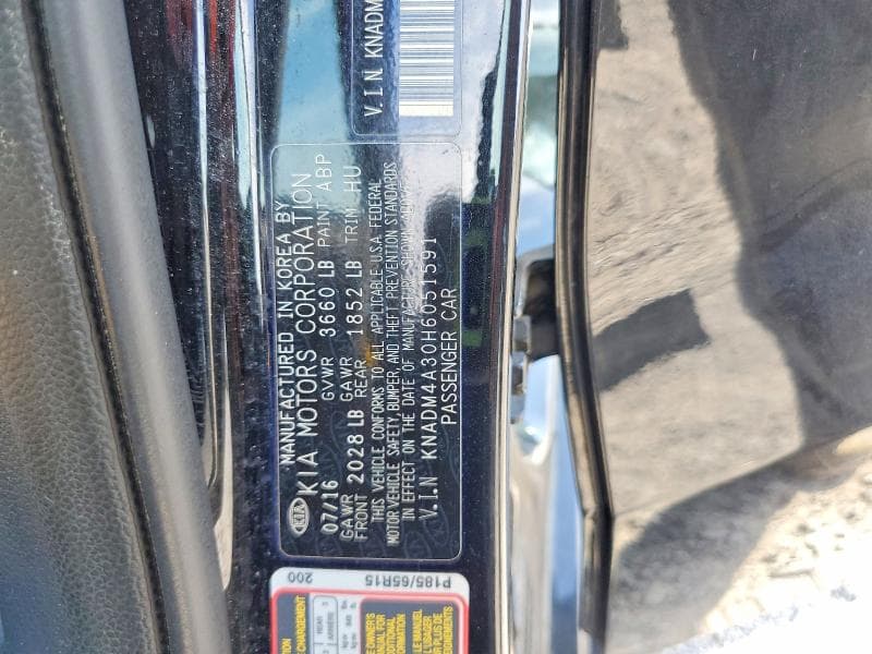 2017 KIA RIO LX 12