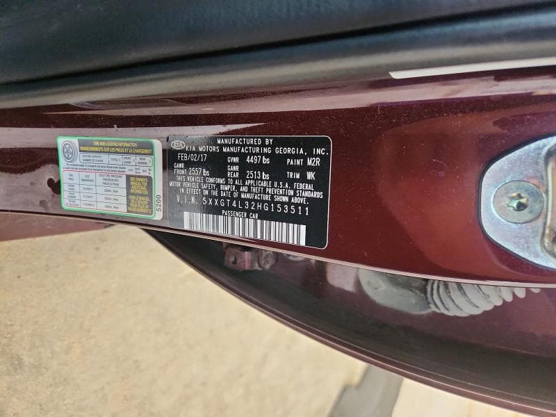 2017 KIA OPTIMA LX 13