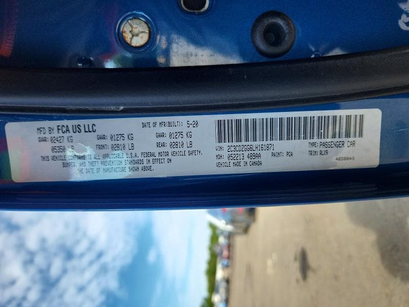 2020 DODGE CHALLENGER SXT 13