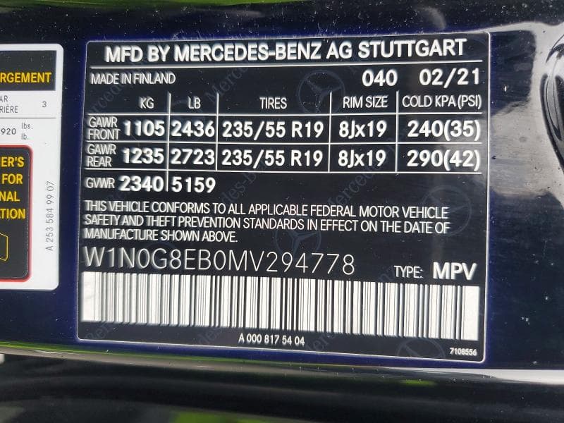 2021 MERCEDES-BENZ GLC 300 4MATIC 12